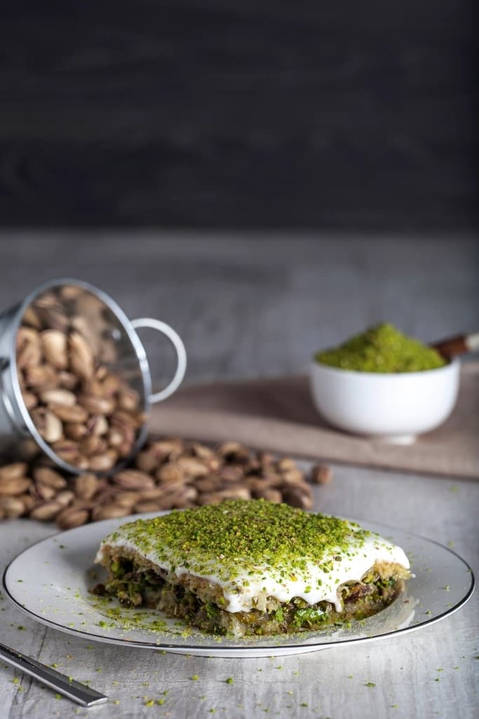 Pistachio & Coconut Slice